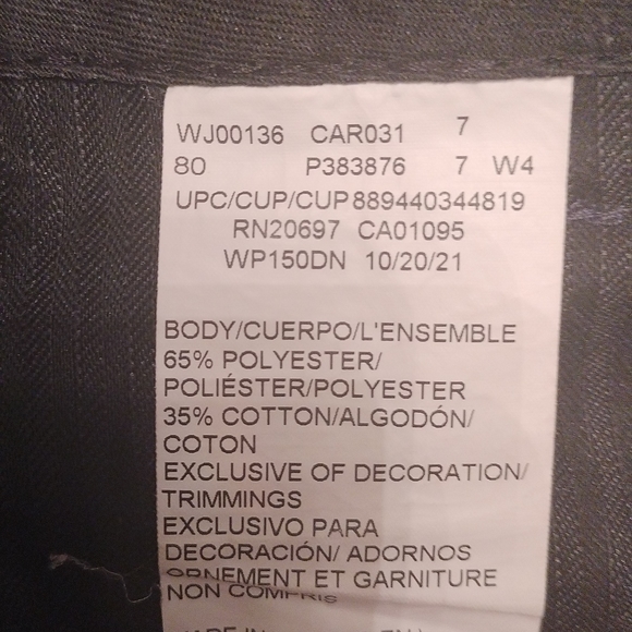 Dickies FLEX Men's Black Work Pant Size 32 x 32 - Picture 4 of 4